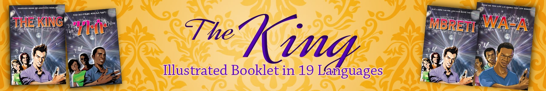 The King illustrated Booklet in 19 Languages